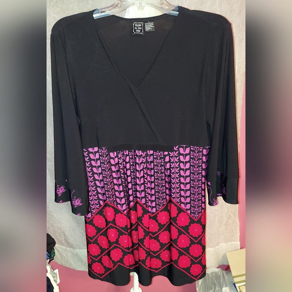 Nice Valentines Day Womans Boho Retro style Shirt Top in a size Large